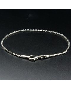 JCE1944 Rhodium Brass Bracelet with No Stone