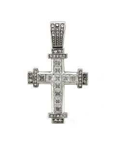 JCEAS1326 LOAS1326  925 Sterling Silver Pendant with AAA Grade CZ in-Default Title