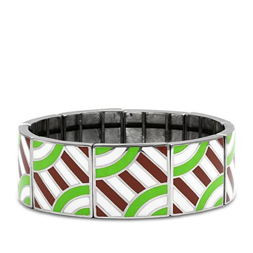 JCE298 High polished (no plating) Stainless Steel Bracelet with No Stone